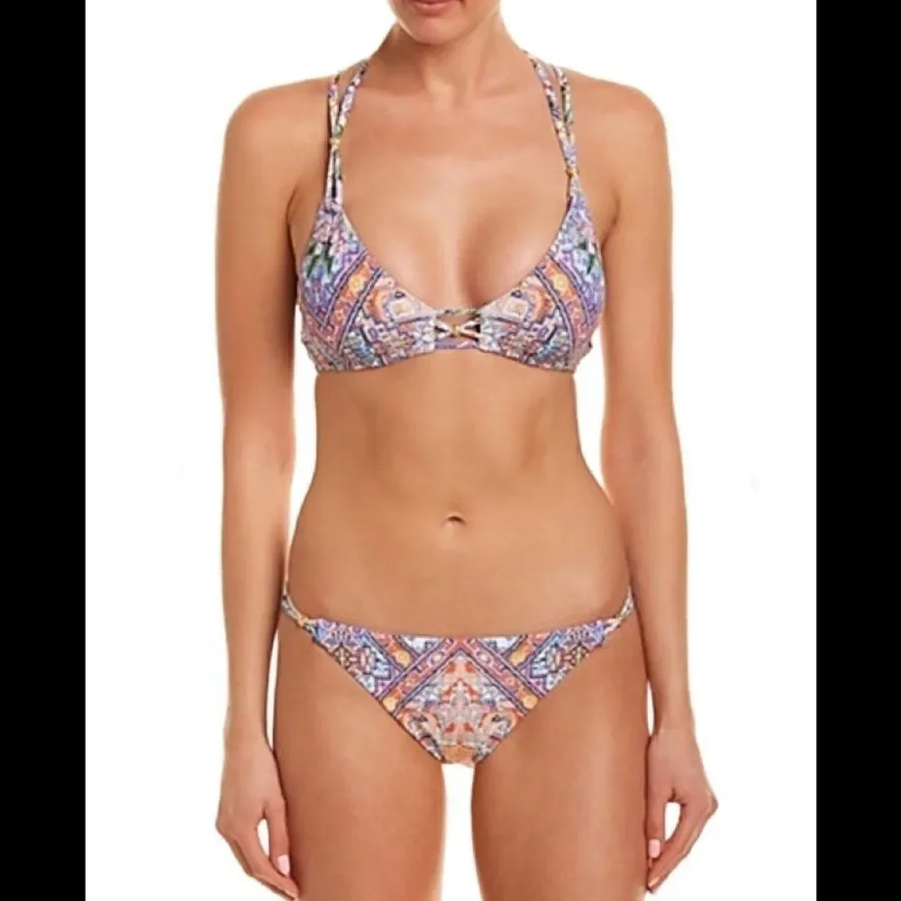 Nanette Lepore bikini set. M-top/L-bottom. NWT